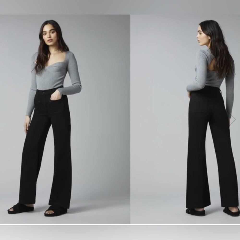 DL1961 Hepburn Wide Leg Jeans
